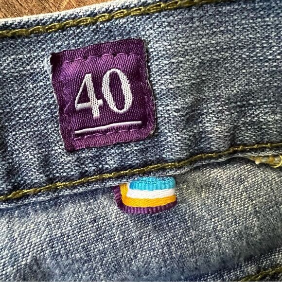 Akoo Men’s Jeans, Waist 40 Length32 medium wash denim - Picture 8 of 12